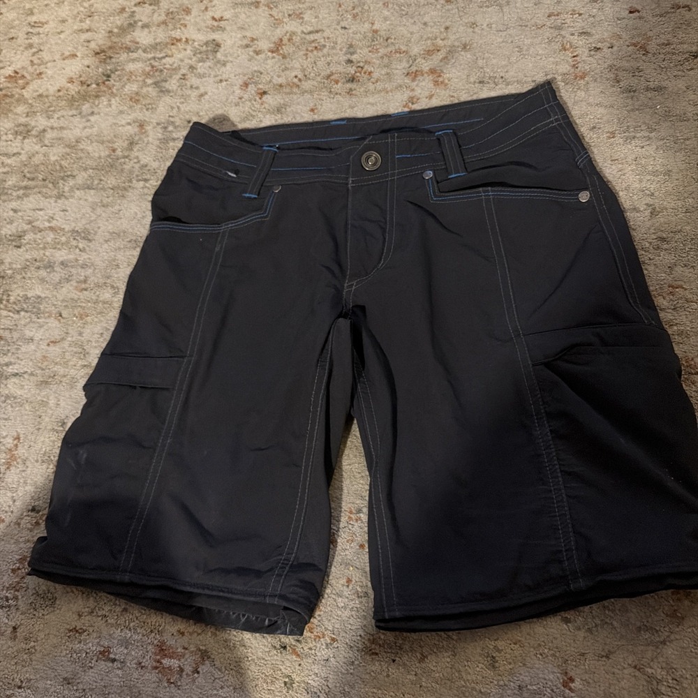 Kuhl Womens Outdoor Burmuda Hiking Shorts dark gray Size 2 EUC